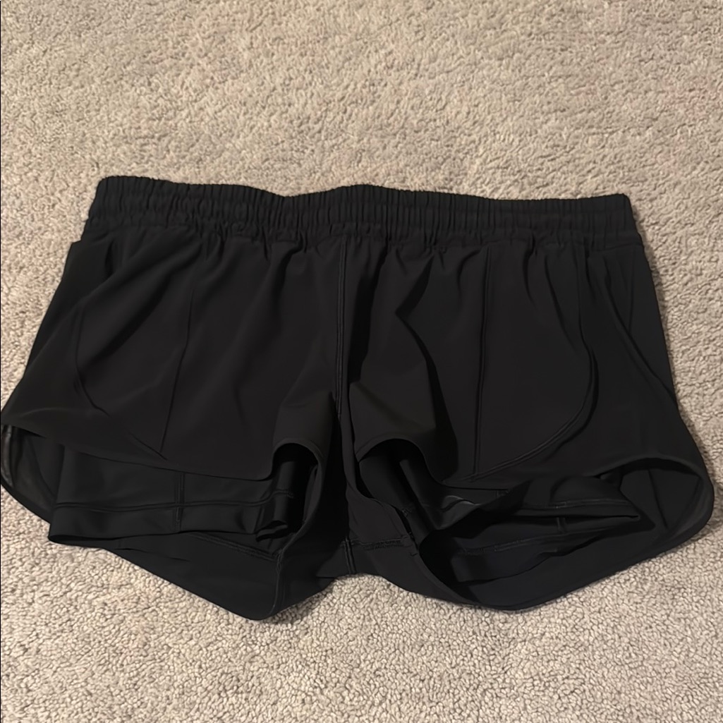 Lululemon Athletica Jet Black Athletic Shorts